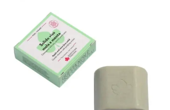 Biofficina Toscana Facial Solido Viso Mela e Menta 50g