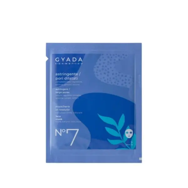 Gyada Facial Maschera In Tessuto N.7 - Astringente / Pori Dilatati 15ml - Imagen 1