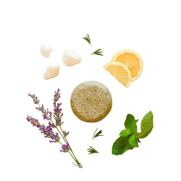 Alma Secret Champú Sólido Shikakai con Ortiga, Espirulina, Menta, Romero, Cedro, Limón y Lavanda 85g - 3