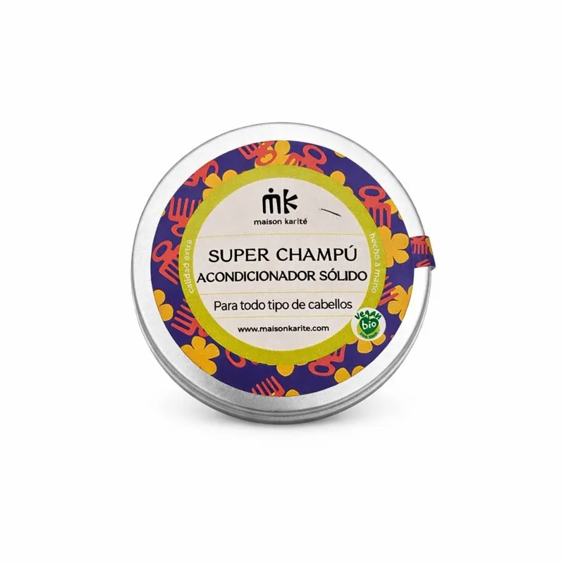 Maison Karité Soido Champú Acondicionador Lata 75g Maison Karité Soido Champú Acondicionador Lata 75g