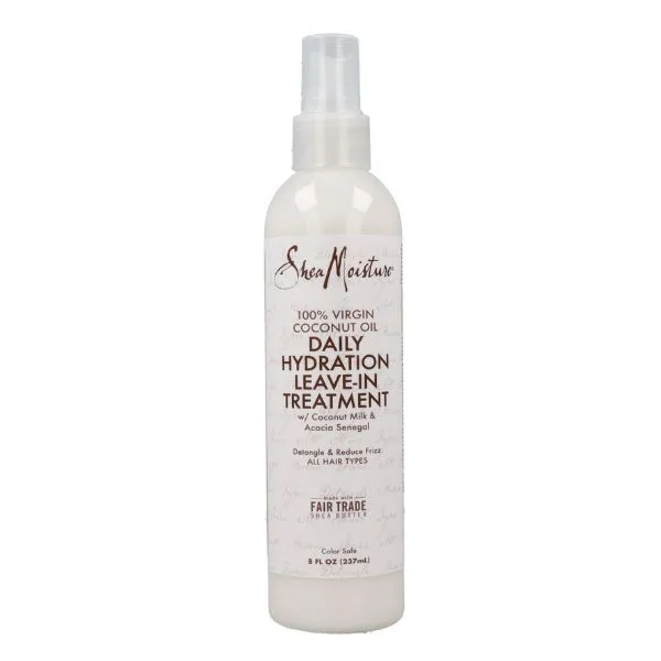 Shea Moisture 100% Virgin Coconut Oil Leave In Treatment 237ml Shea Moisture 100% Virgin Coconut Oil Leave In Treatment 237ml