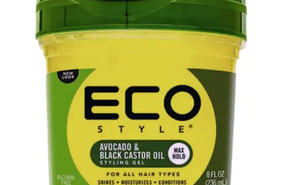 ECO Style Styling Gel Black Castor and Avocado Oil 236ml
