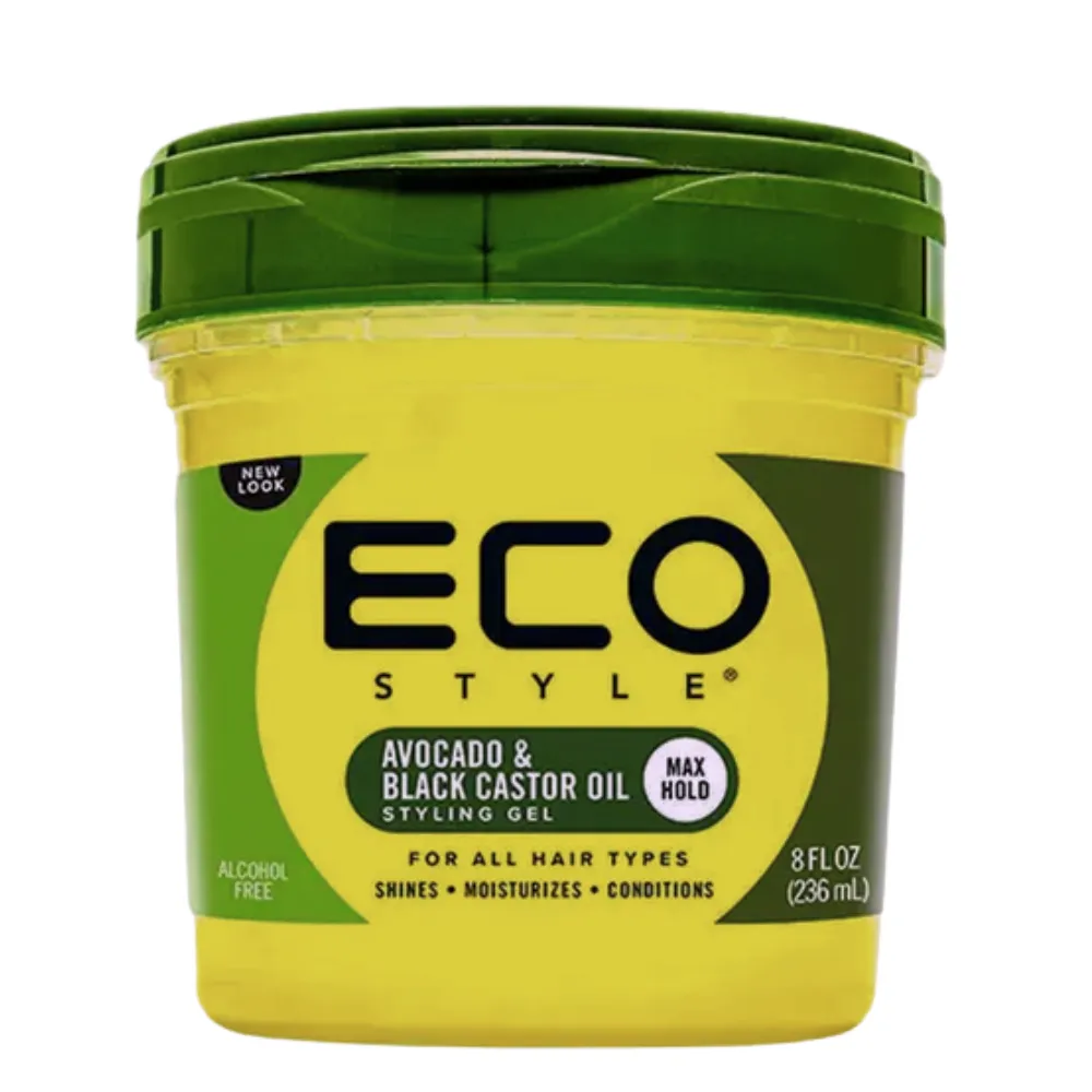 ECO Style Styling Gel Black Castor and Avocado Oil 236ml ECO Style Styling Gel Black Castor and Avocado Oil 236ml