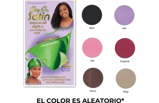 Stay On Satin Gorro Satén Triangle 778