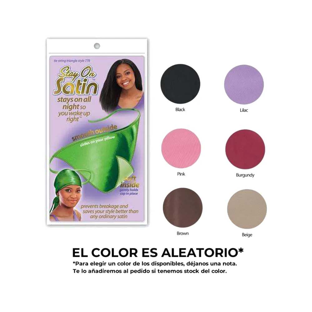 Stay On Satin Gorro Satén Triangle 778 Stay On Satin Gorro Satén Triangle 778