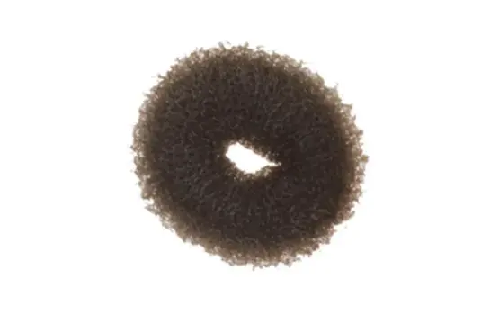 Fama Fabre Relleno Para Peinados Redondo Negro