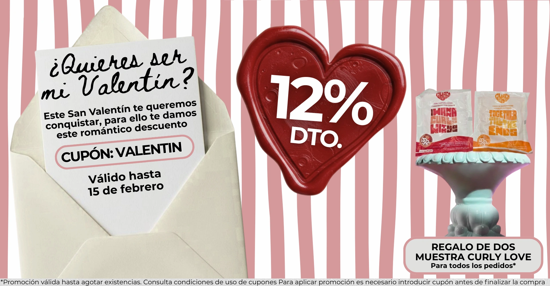 San Valentín Cabello Rizado Catalogo de Promociones Punto Curly