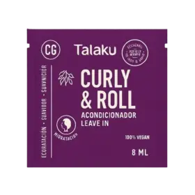 Muestra Curly Friendly Acondicionador + Leave-in Curly y Roll Talaku 8ml