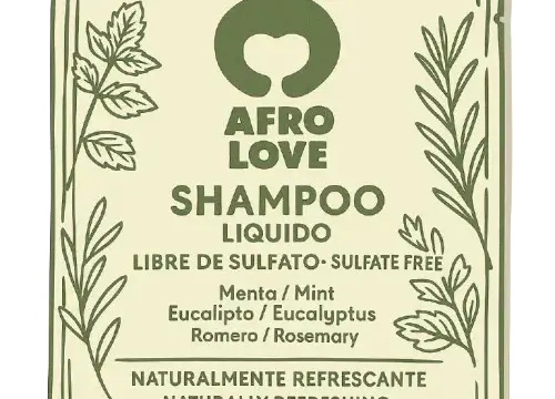 Muestra Curly Friendly Champú de Menta Romero Afro Love 30ml