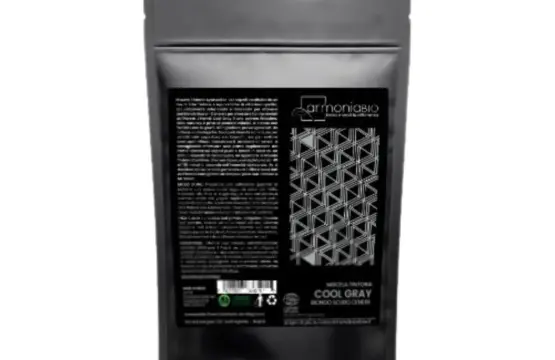 ArmoniaBio Henné Cool Gray Rubio Ceniza Oscuro 100g