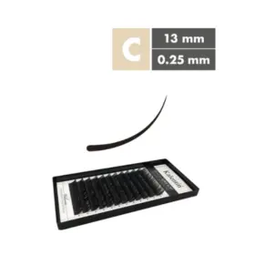 Kalentin Extensiones De Pestañas Clásicas Curva C 0,25 13mm