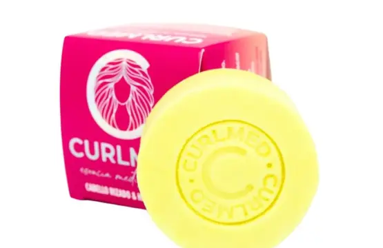 CurlMed Champú Sólido Cabello Rizado e Hidratación 80g