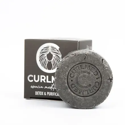 CurlMed Champú Sólido Detox y Purificante 80g