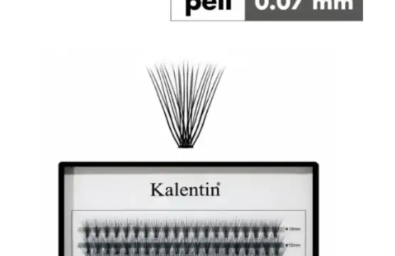 Kalentin Extensiones De Pestañas En Mechones 20 Pelos 0,07 8mm