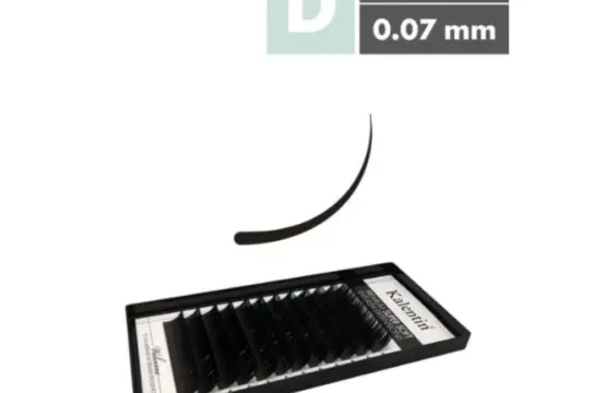 Kalentin Extensiones De Pestañas Clásicas D Curl 007 13mm