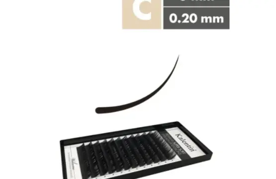 Kalentin Extensiones De Pestañas Clásicas C Curl 8mm