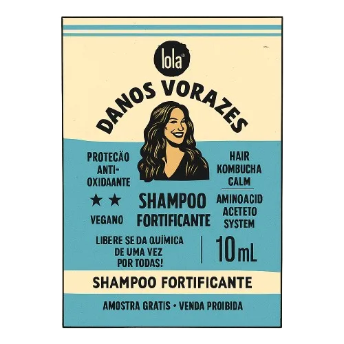 Muestra Lola Cosmetics Danos Vorazes Champú Fortificante 10ml Muestra Lola Cosmetics Danos Vorazes Champú Fortificante 10ml