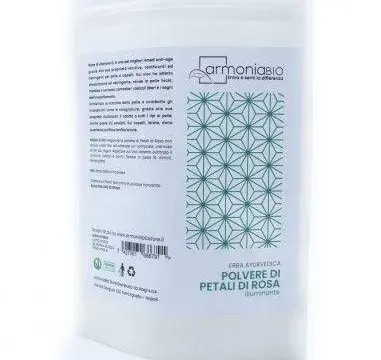 ArmoniaBio Polvere Di Petali Di Rosa 100g