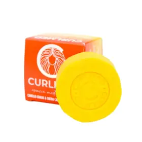 CurlMed Champú Sólido Cabello Graso y Cuero Cabelludo Sensible 80g