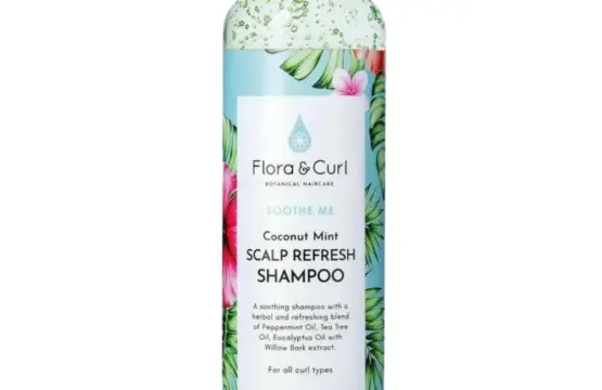 Flora and Curl Coconut Mint Scalp Refresh Champú 300ml