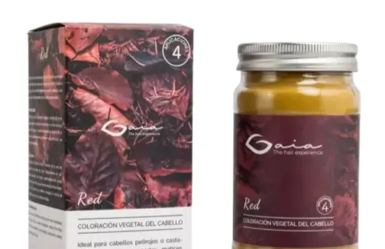 Gaia Henna Red Reflejos Burdeos 175g