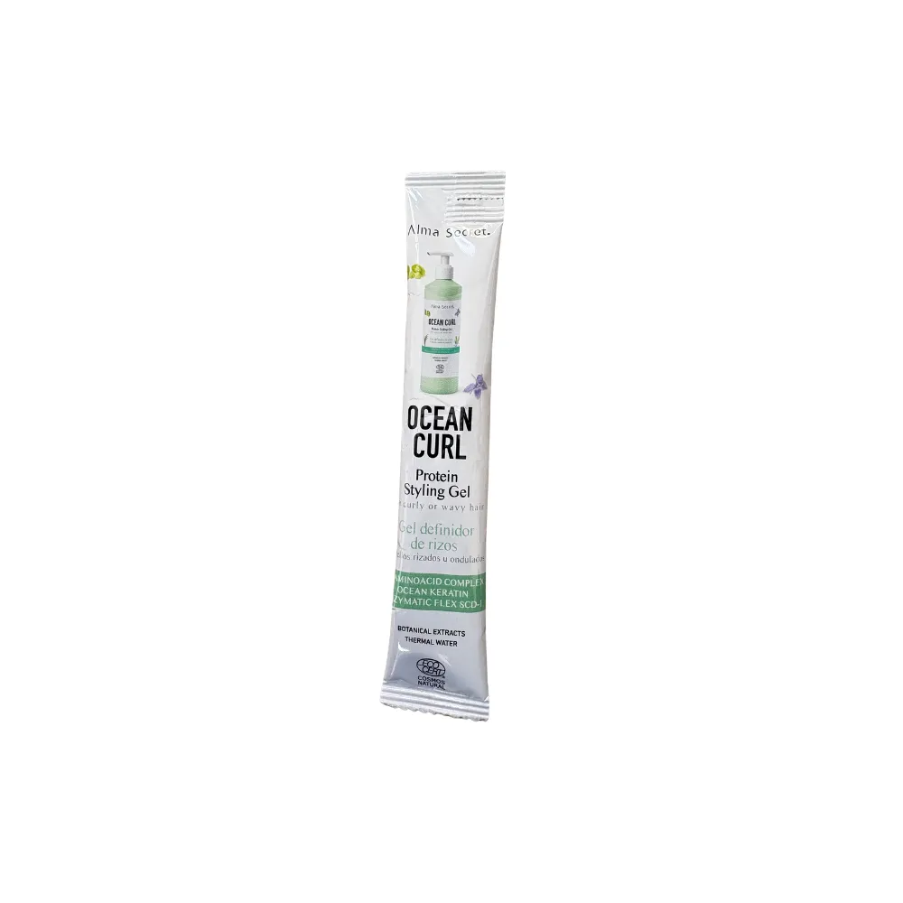 Muestra Alma Secret Gel Definidor de Rizos Ocean Curl 15ml Muestra Alma Secret Gel Definidor de Rizos Ocean Curl 15ml