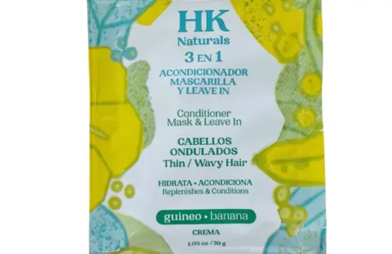 Muestra HK Naturals 3 en 1 Mascarilla Acondicionador Leave-In 31ml
