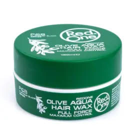 Red One Hair Styling Aqua Hair Gel Wax Olive 150ml